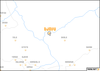 map of Djovu