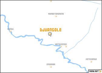 map of Djuangole