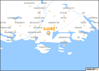 map of Djubo