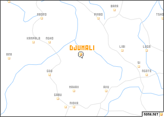 map of Djumali