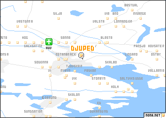 map of Djuped