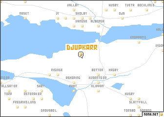 map of Djupkärr