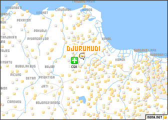 map of Djurumudi