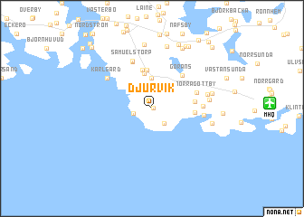 map of Djurvik