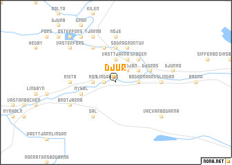 map of Djur