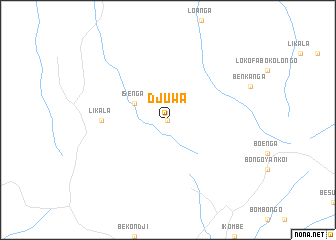 map of Djuwa