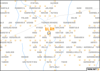 map of Dlam