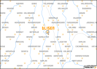 map of Dlisen