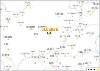 map of Dlogabe