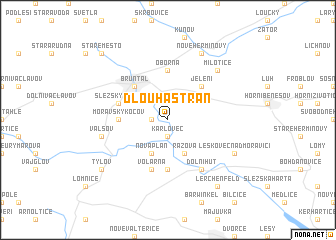 map of Dlouhá Stráň