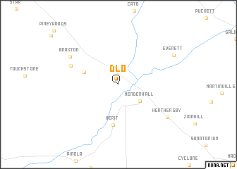 map of D\