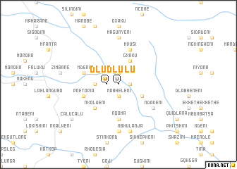 map of Dludlu