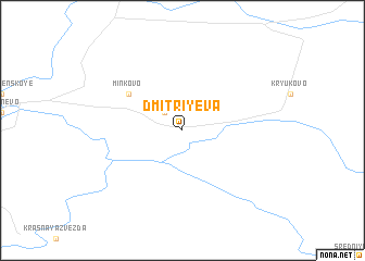 map of Dmitriyeva