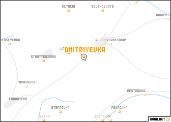 map of Dmitriyevka