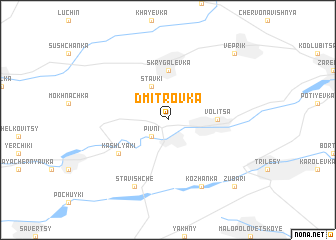 map of Dmitrovka