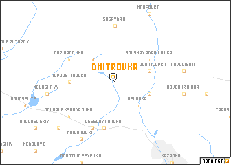 map of Dmitrovka