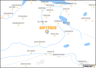 map of Dmitrovo