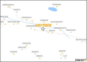 map of Dmitrovo