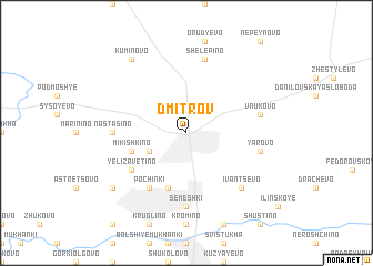 map of Dmitrov