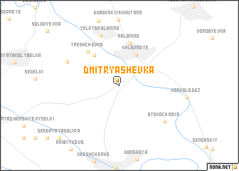 map of Dmitryashëvka