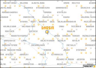 map of Dmosin