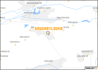 map of Dmukhaylovka