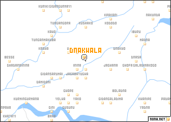 map of Dnakwala