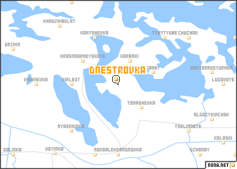 map of Dnestrovka