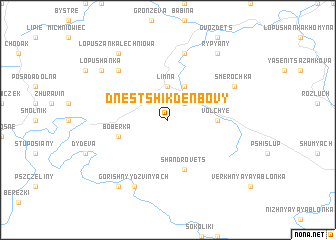 map of Dnestshik Denbovy