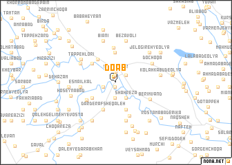 map of Do Āb