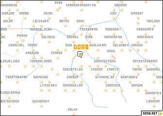 map of Do Āb