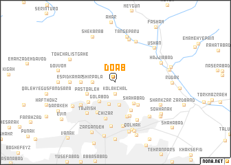 map of Do Āb