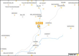 map of Do Āb