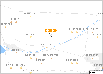 map of Doagh