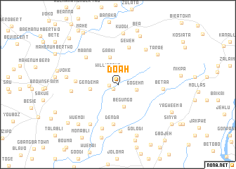 map of Doah
