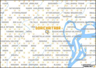 map of Doāi Chaitāba