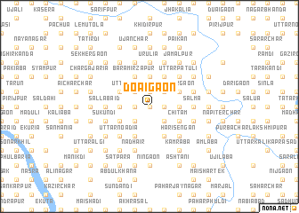 map of Doāigaon