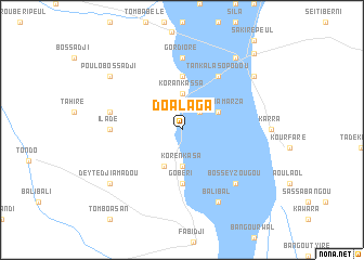 map of Doalaga