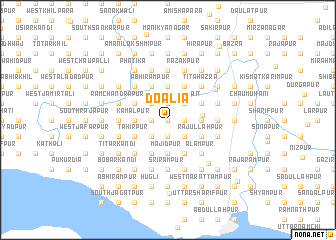 map of Doālia