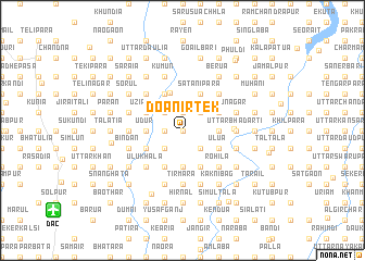 map of Doānir Tek