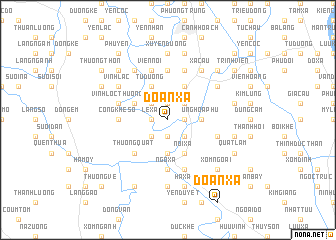 map of Doàn Xá