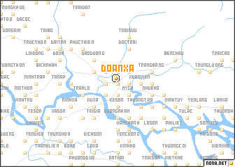 map of Ðoàn Xá