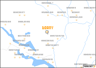 map of Doany