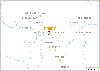 map of Doany