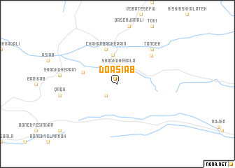 map of Do Āsīāb