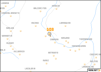 map of Doa