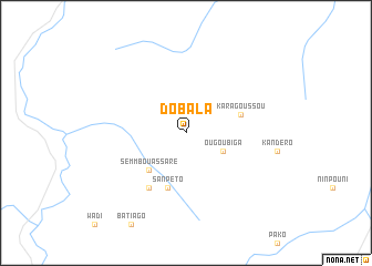 map of Dobala