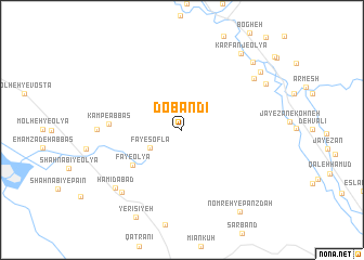 map of Do Bandī