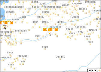 map of Dobandi