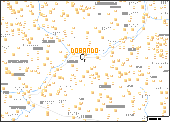 map of Dobando